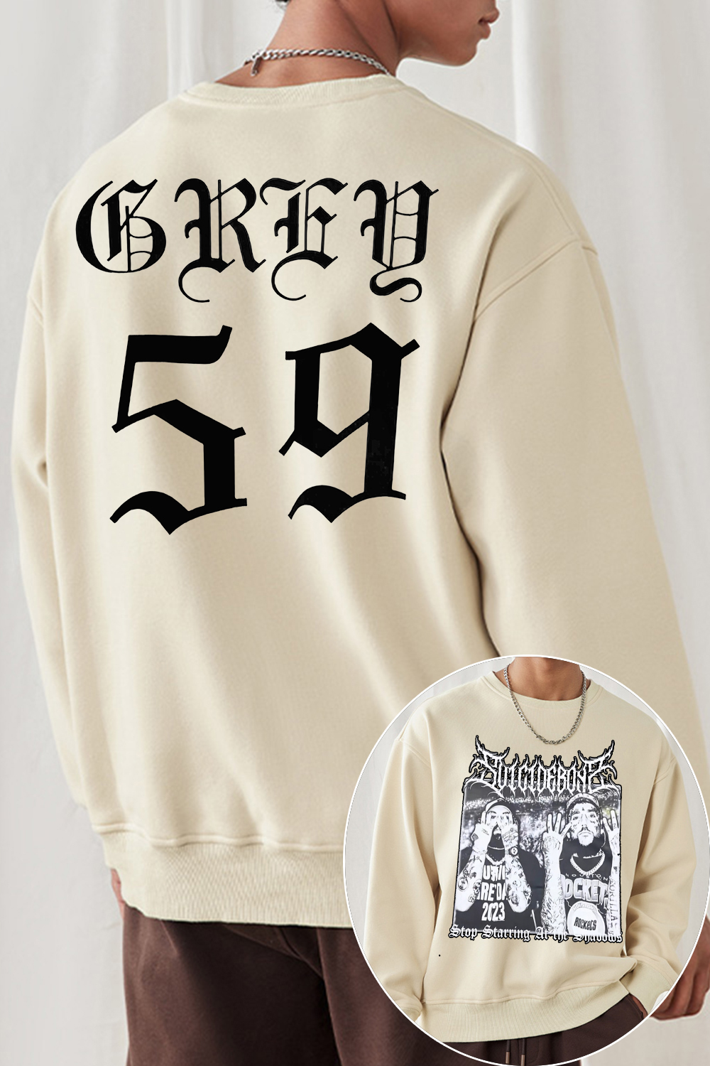 G59 uicideboyslyrics Men Sweatshirt