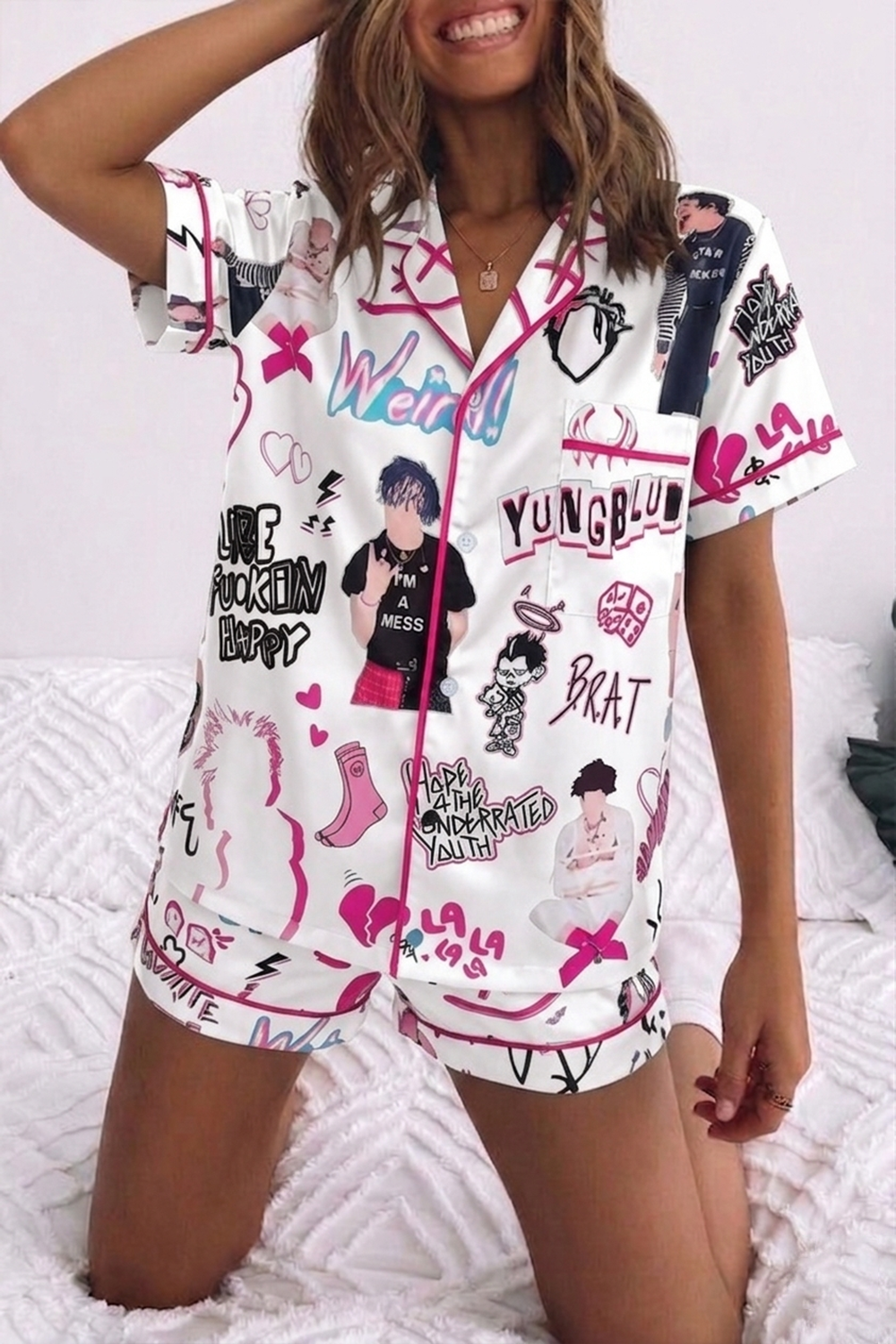 Yungblud Fans Pajamas