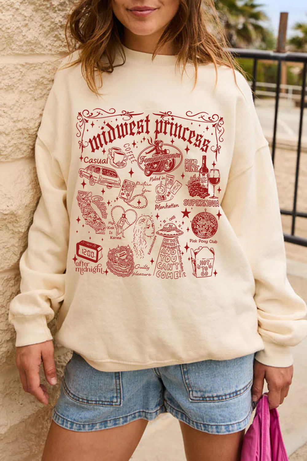 Chappell Roan Midwest Princess sweatshirt