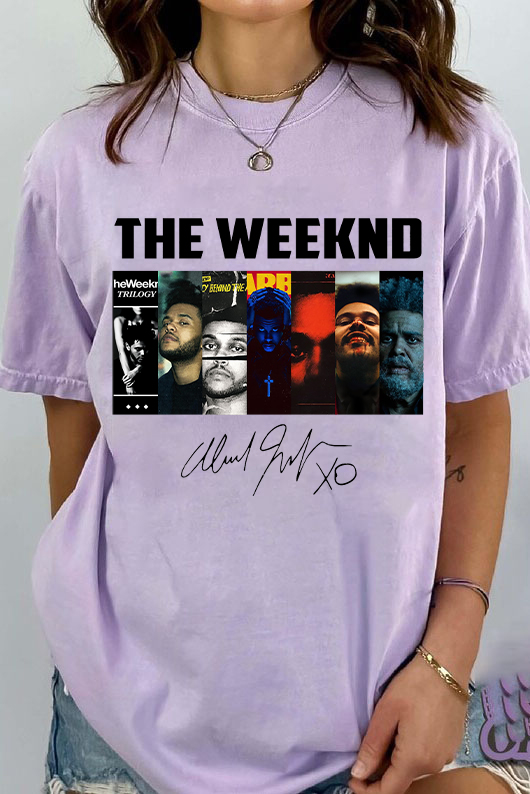 The Weeknd Albums Collection T-Shirt