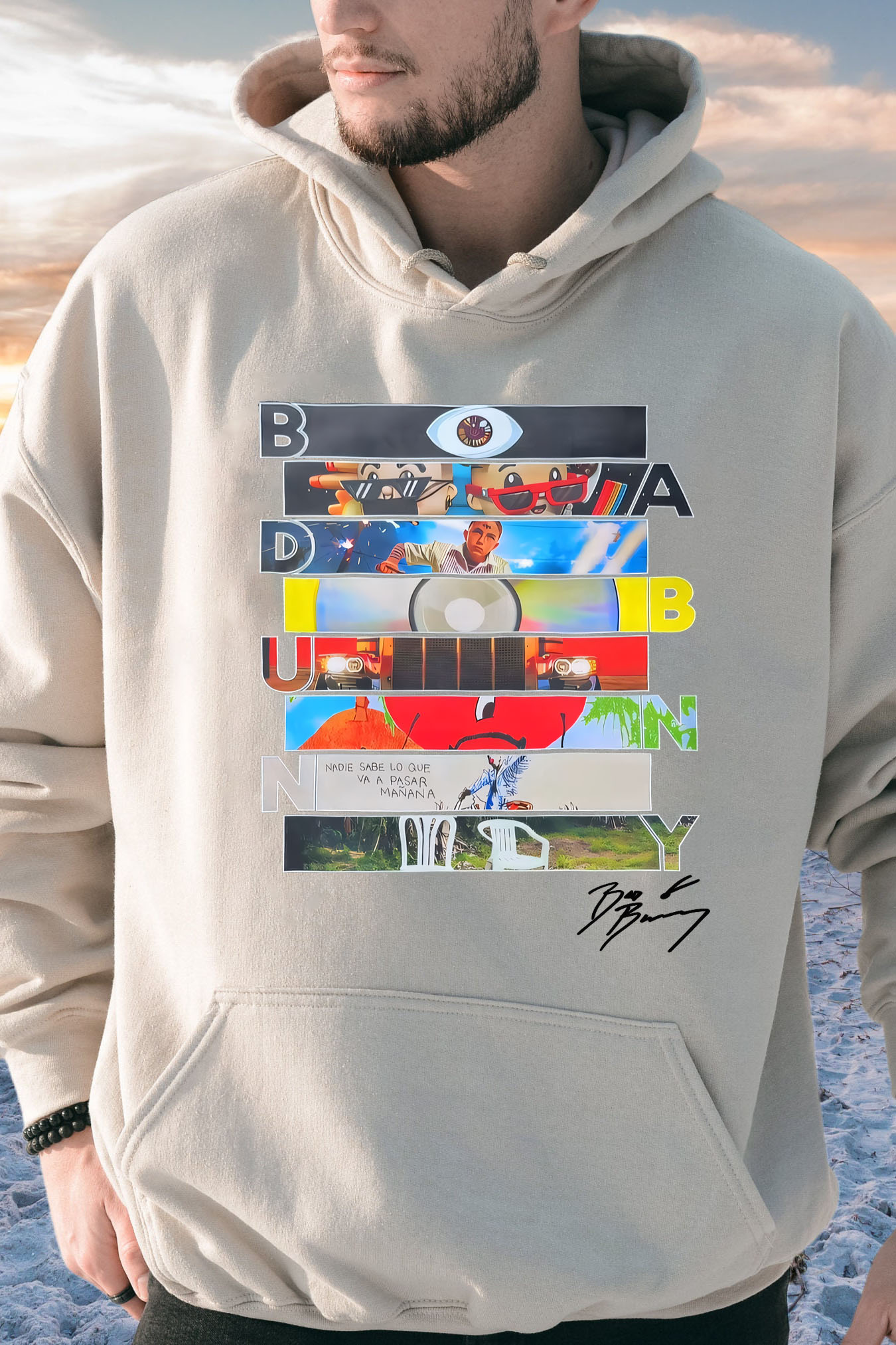 Bad Bunny Signature Hoodie Men