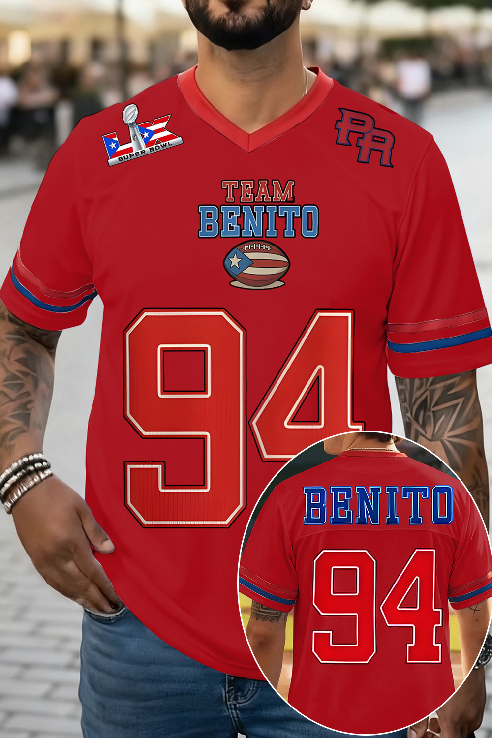 Cool Bunny Jersey for Breezy Bowl 2026 🔥Team Benito Football Jersey