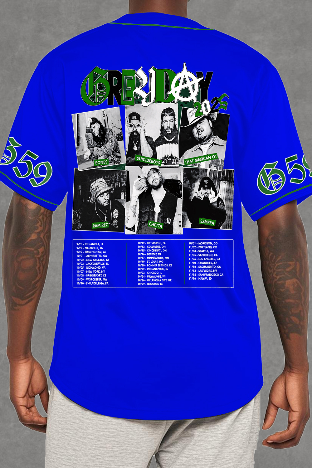 Suicideboy G59 Baseball Jersey