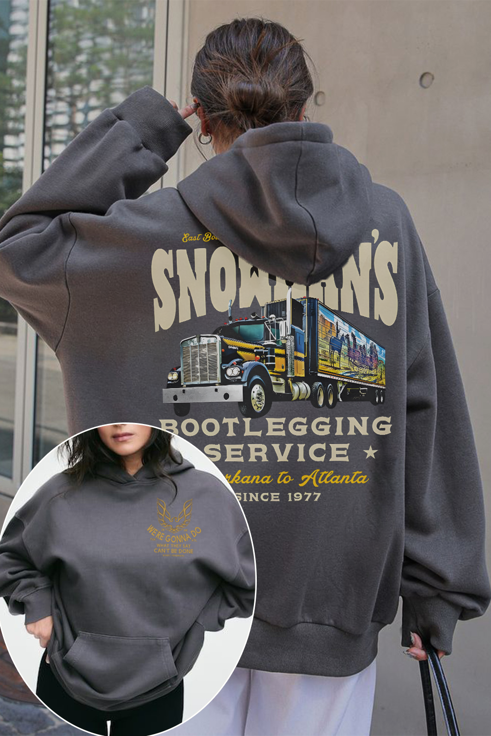 Smokey and the Bandit Movie Hoodie For Women