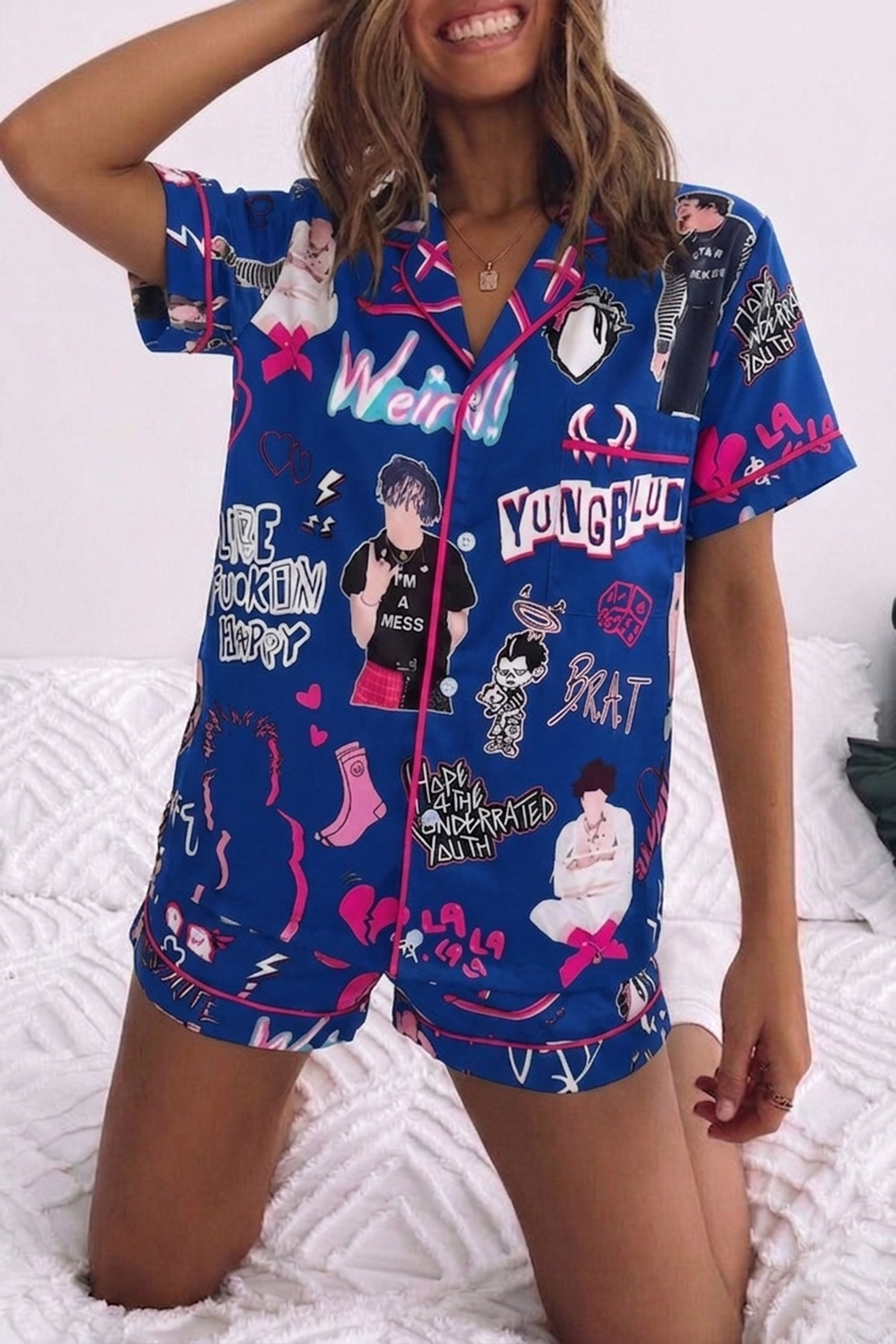 Yungblud Fans Pajamas
