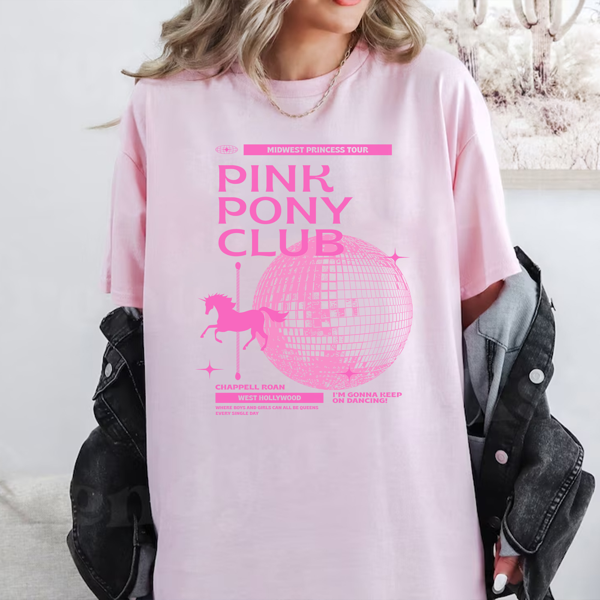 Chappell Roan Pink Pony Club �C Shirt