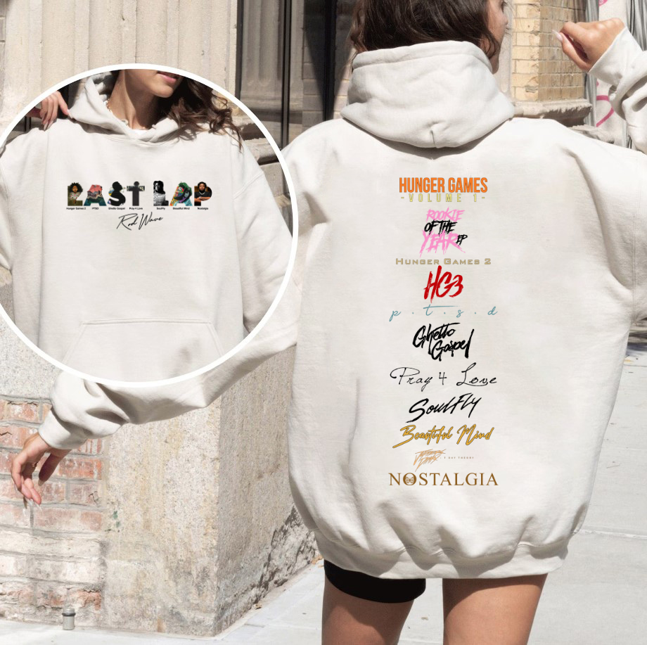 Last Lap Both Side Hoodies