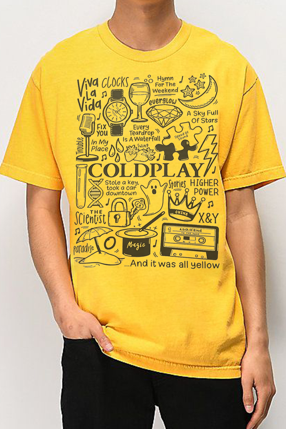 coldplay  shirt