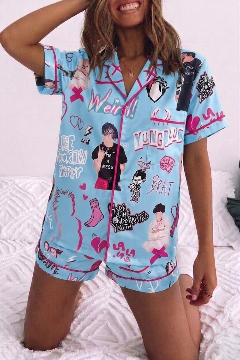 Yungblud Fans Pajamas