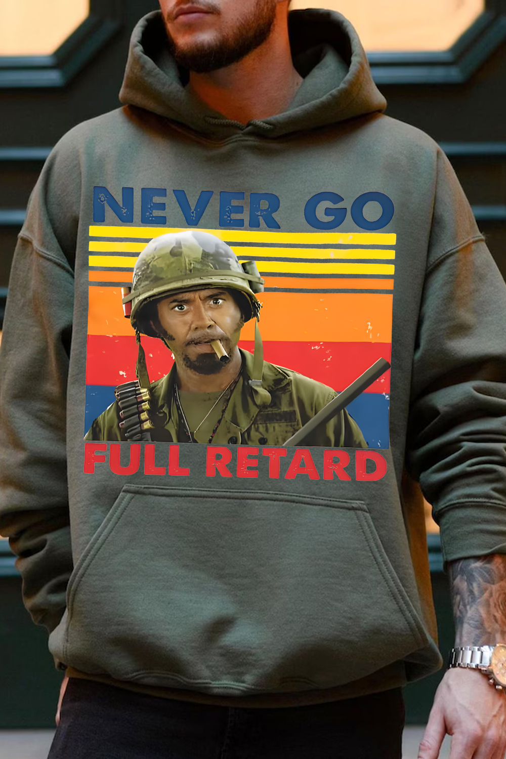 Nevergofullreterrrd Men's Hoodie