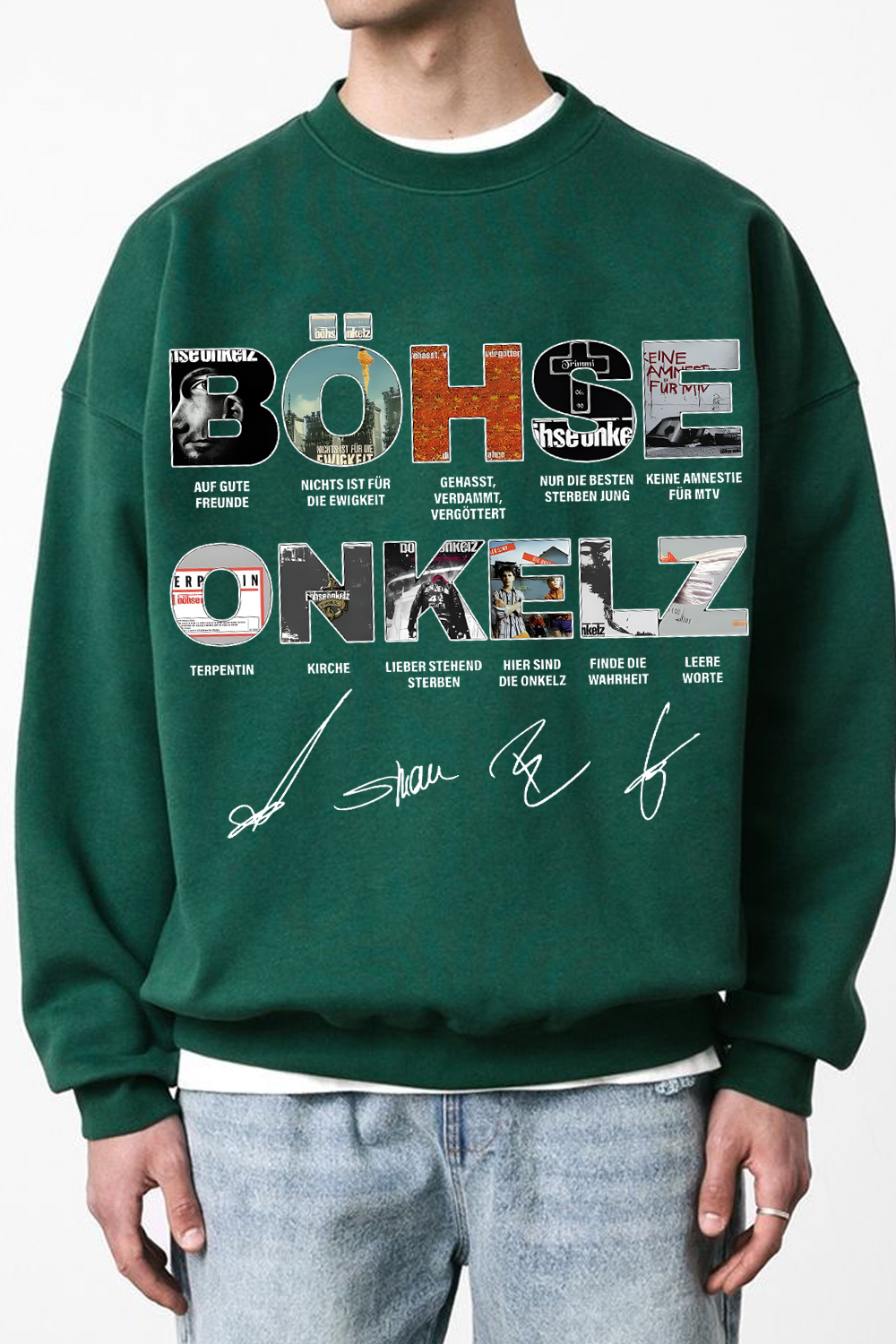 Bohse Onkelz 🤟 Men's Sweatshirt