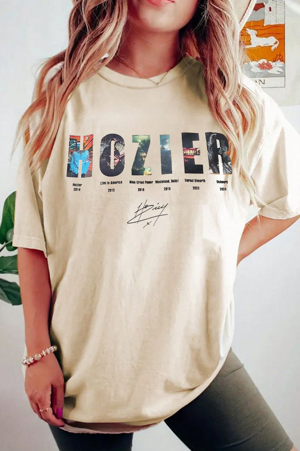Hozier Printed Short-Sleeved Women T-Shirt