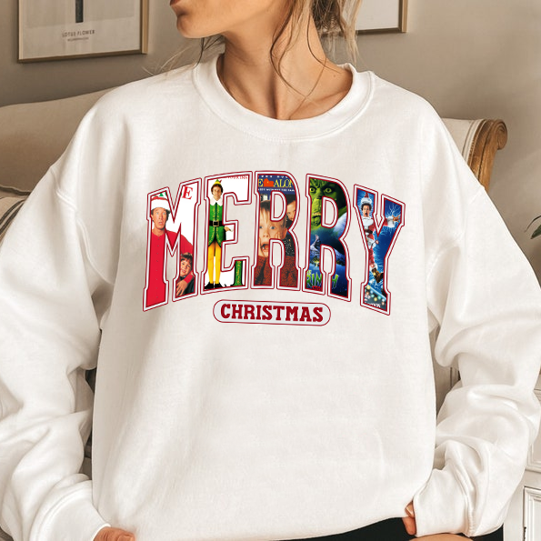 MERRY Christmas Movies Sweatshirt