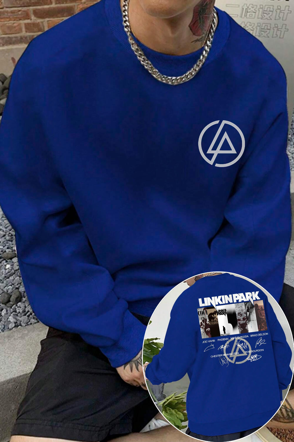 LP Logo Signatures Sweatshirt - Men