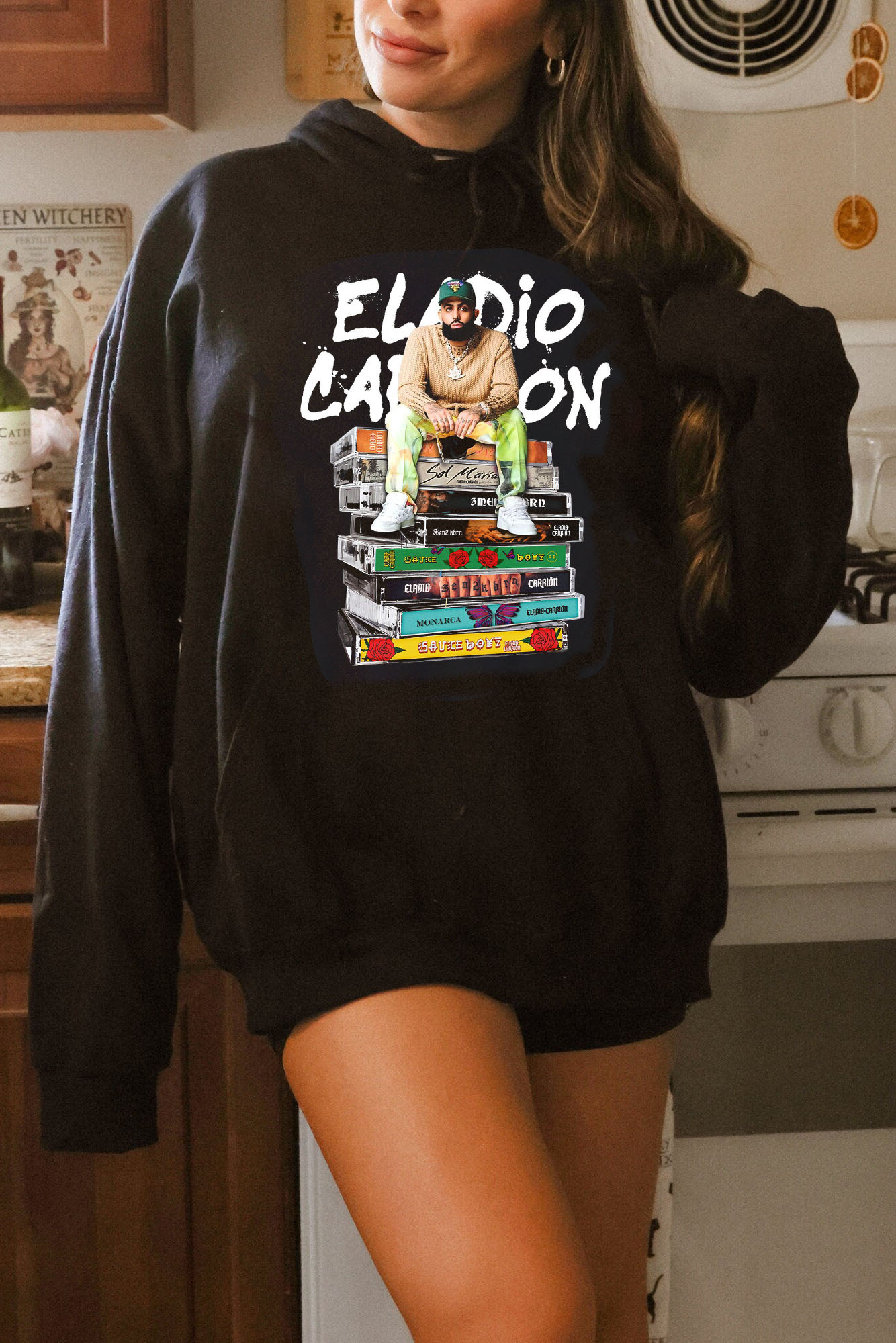 Album Book Eladio Carrión Hoodie