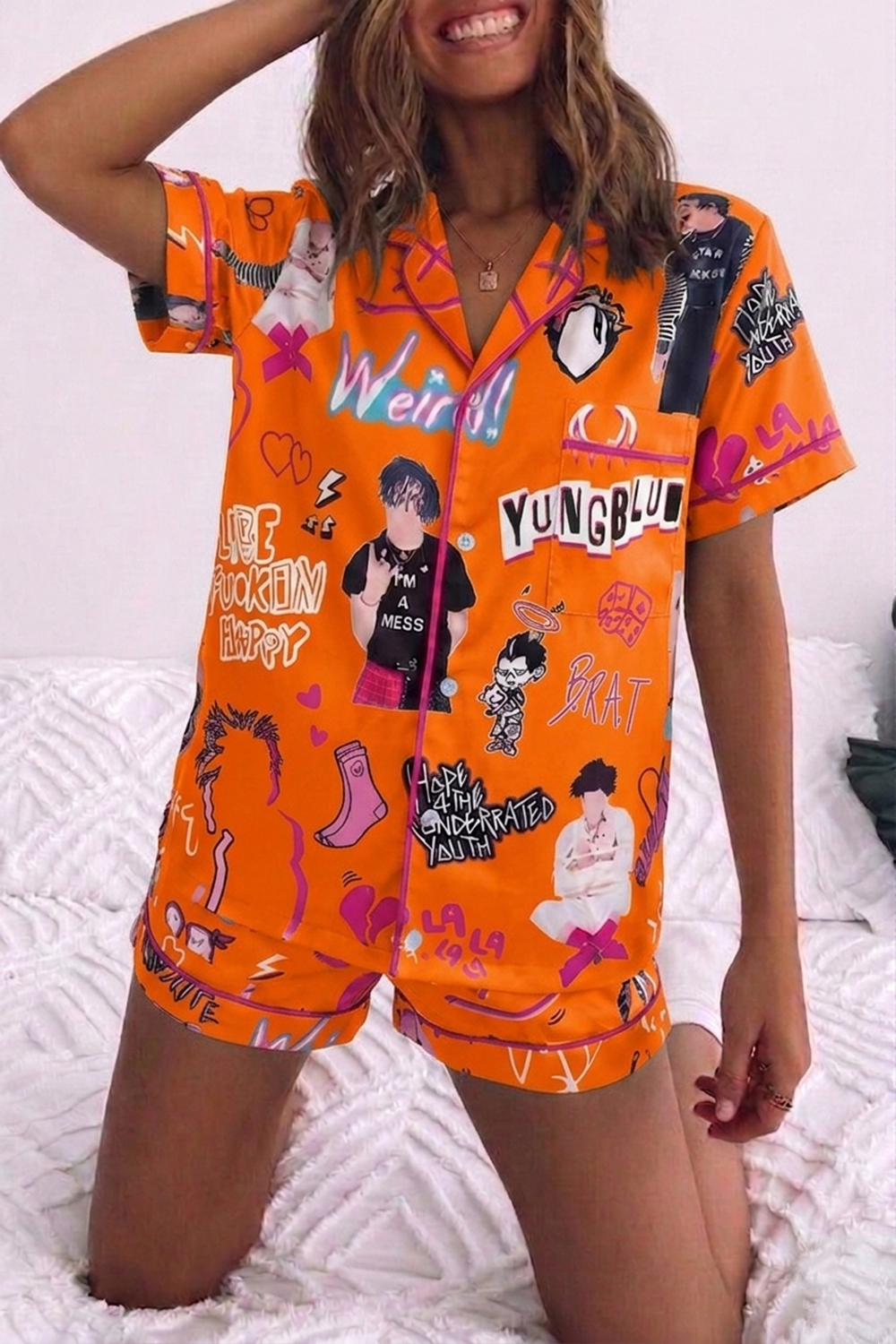 Yungblud Fans Pajamas