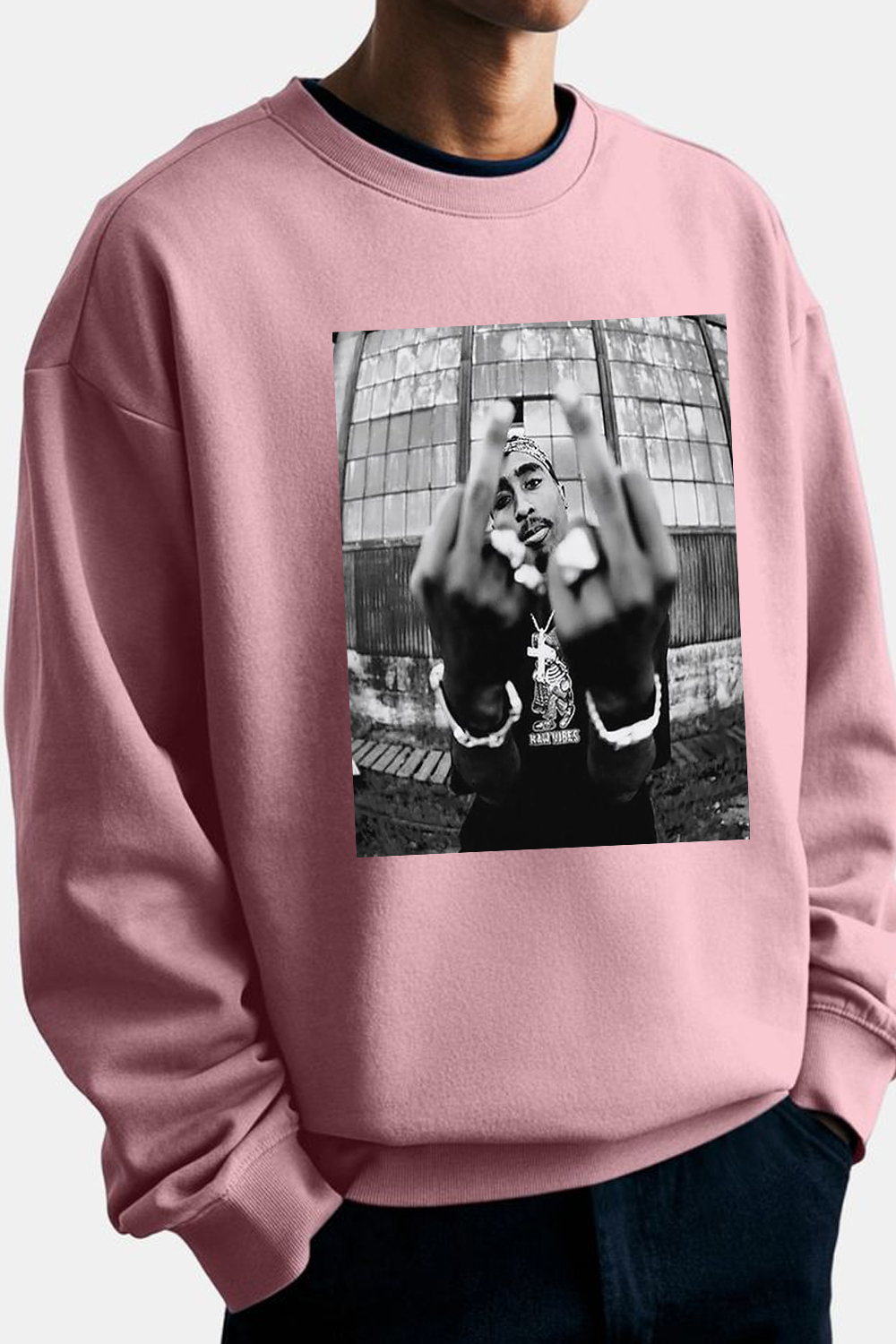 2Pac Shakur men sweatshirt