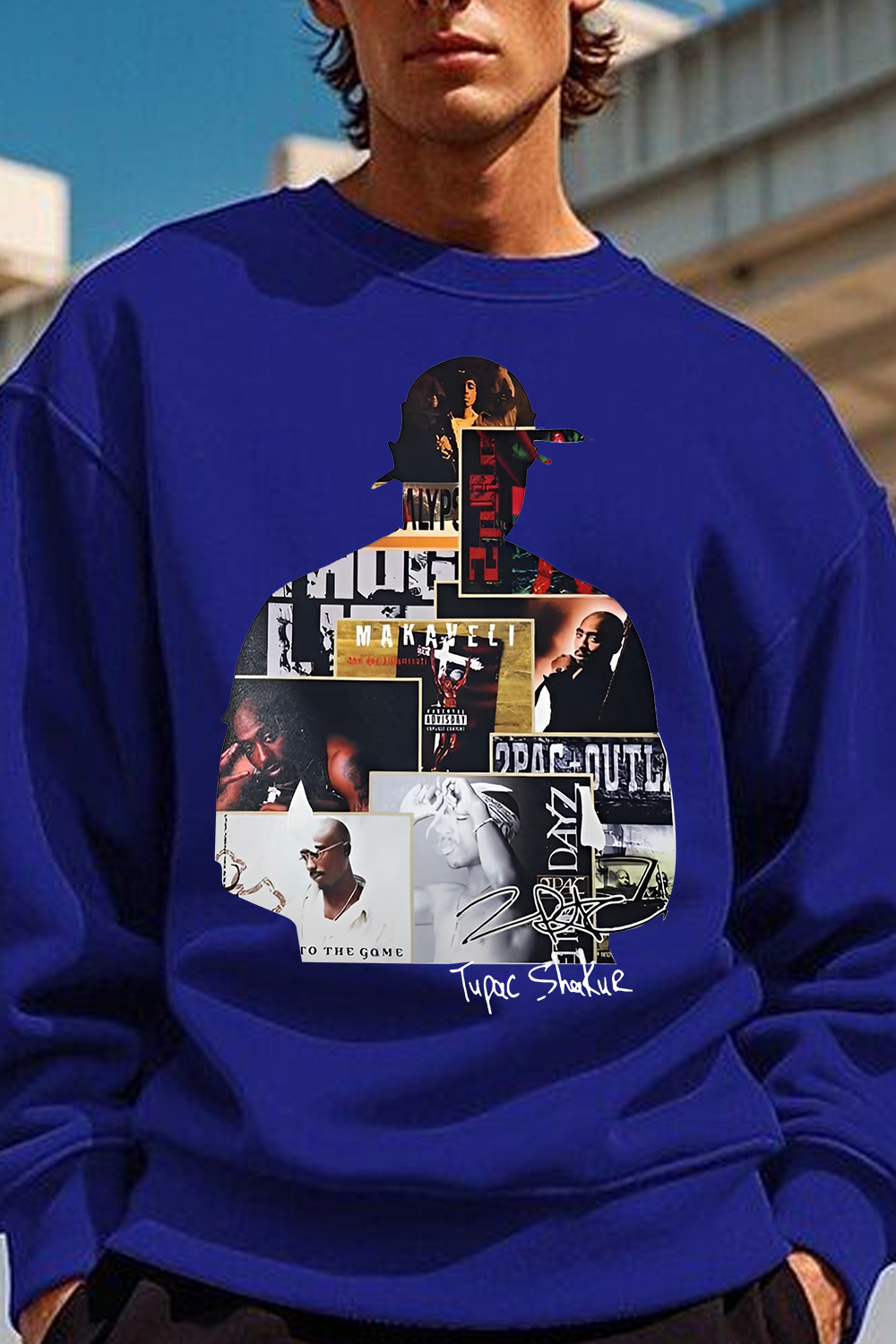 tupacisgoat men sweatshirt