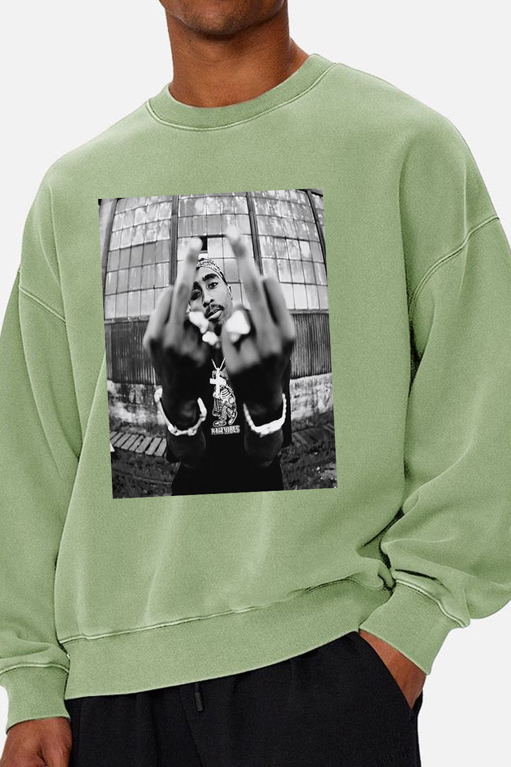 2Pac Shakur men sweatshirt