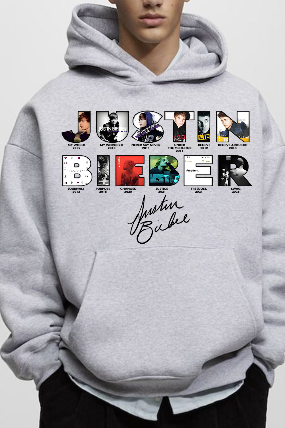 Justin Bieber fans hoodie