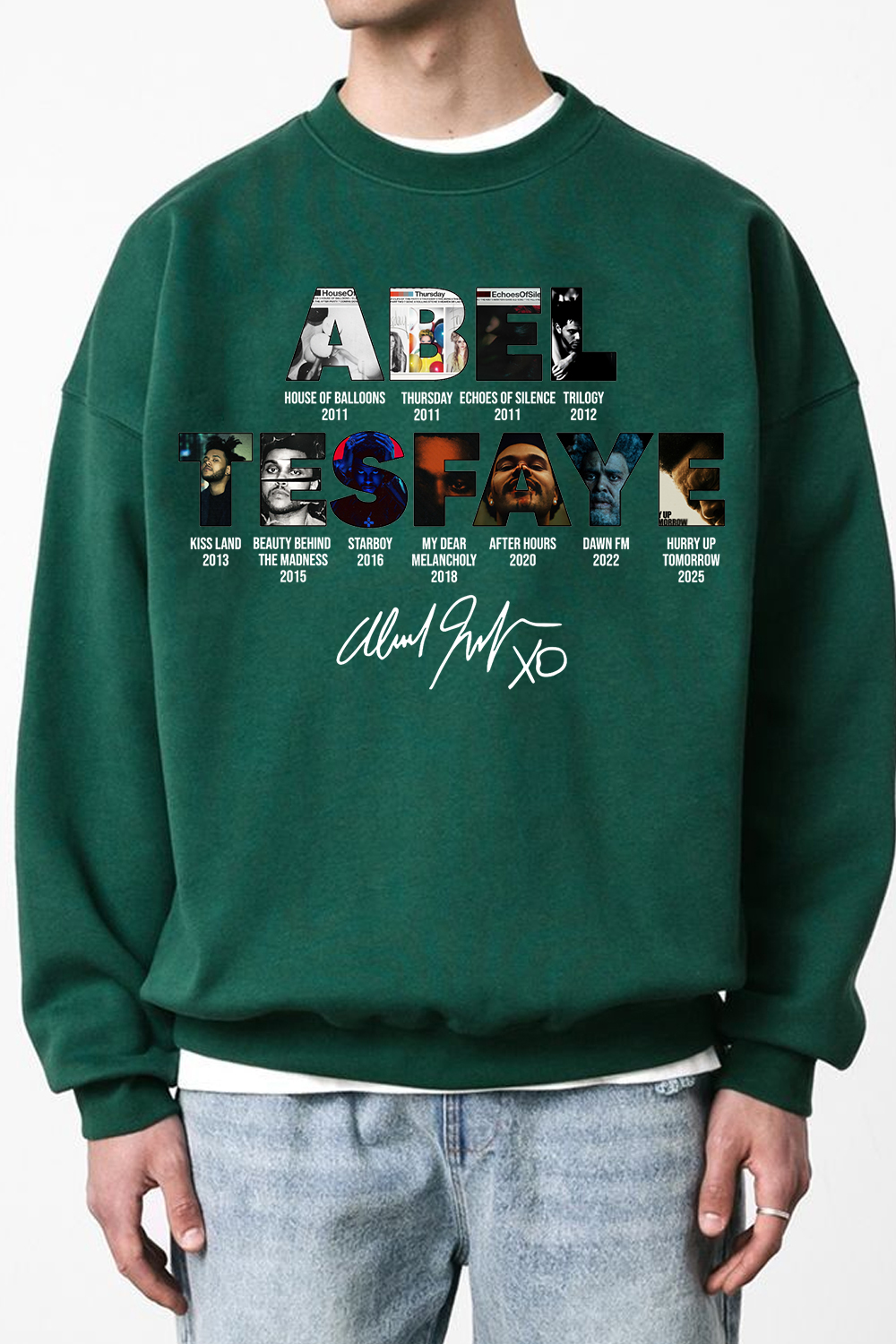 abeltesfaye Theweeknd Men Sweatshirt
