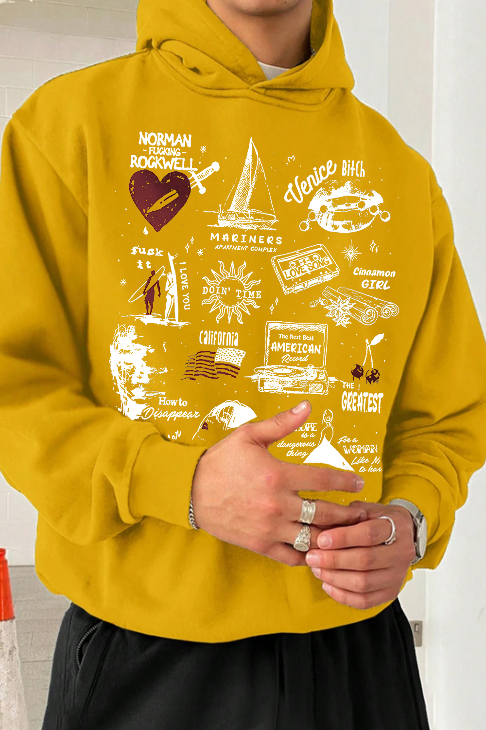 Lana Del Rey NFR album Versions Men Hoodie