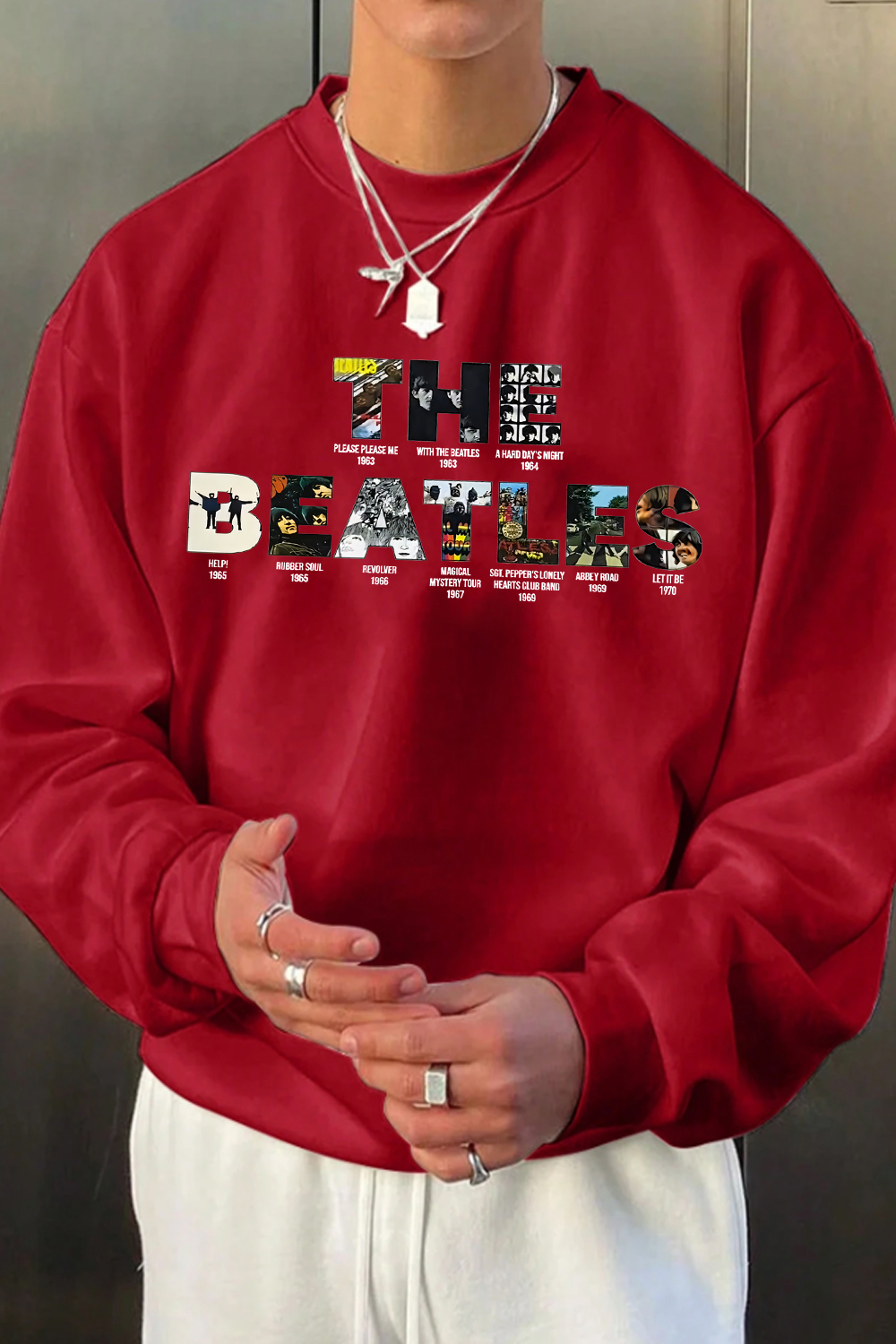 The Beatles Album men sweatshirt