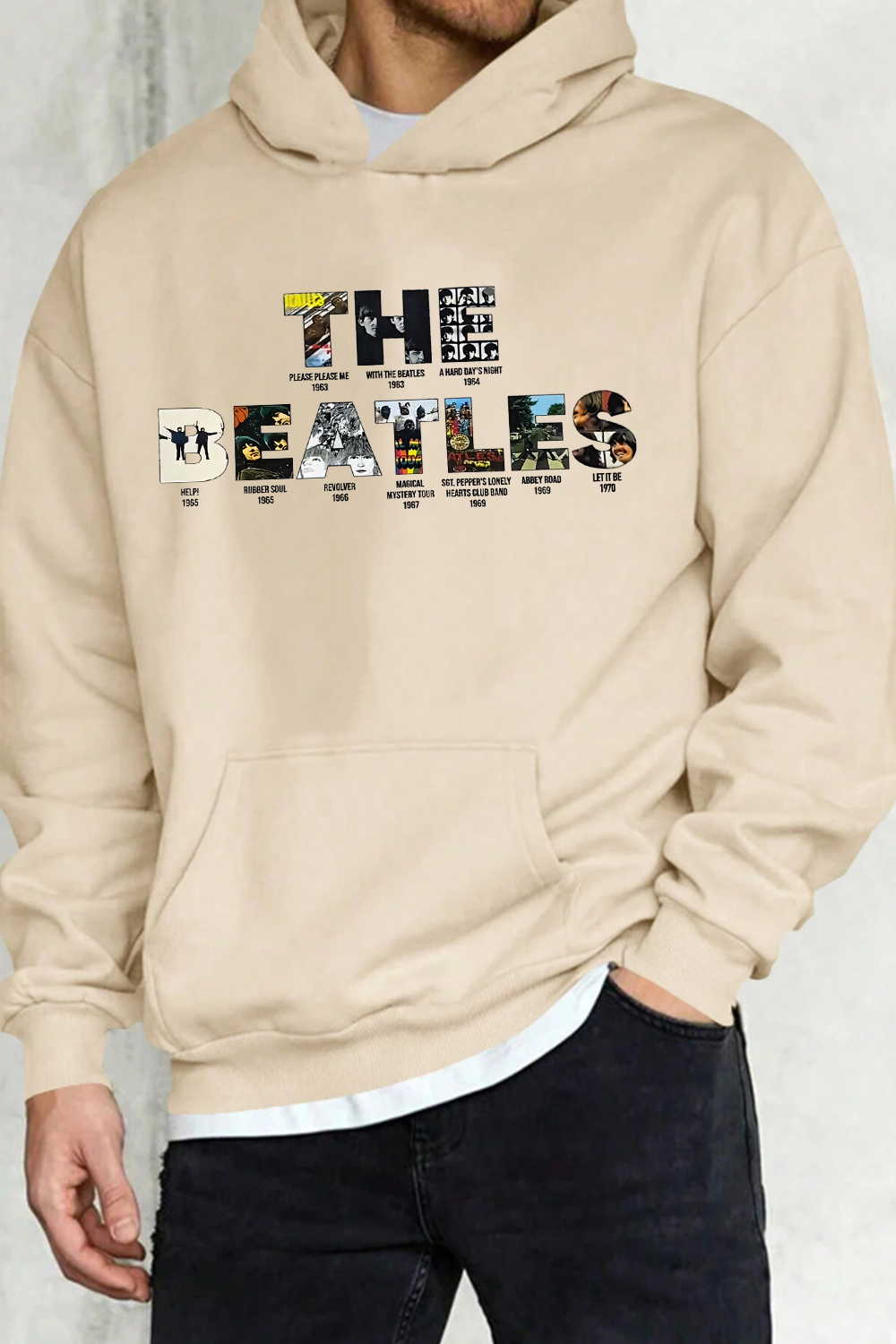 The Beatles Album men hoodie