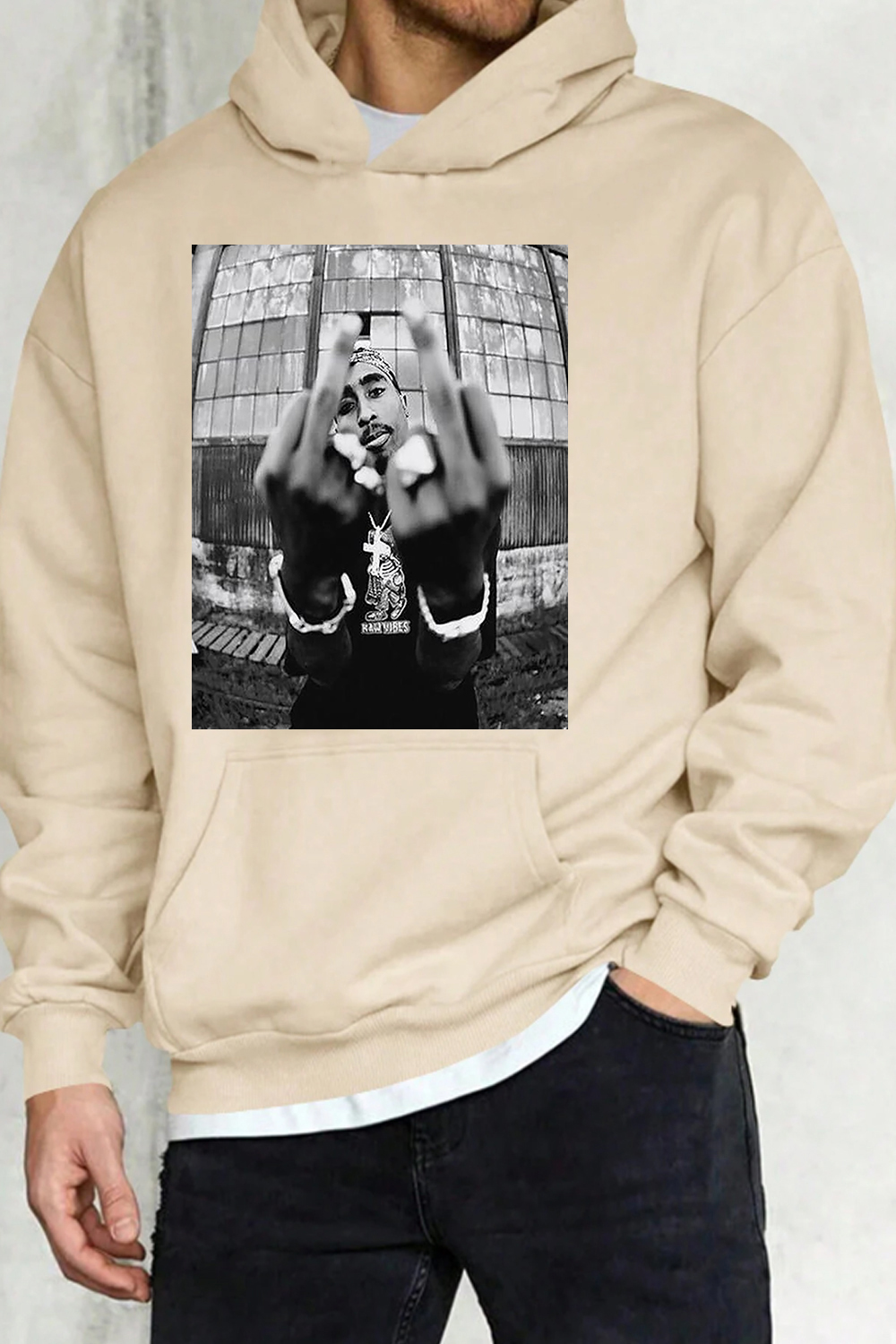 2Pac Shakur men hoodie