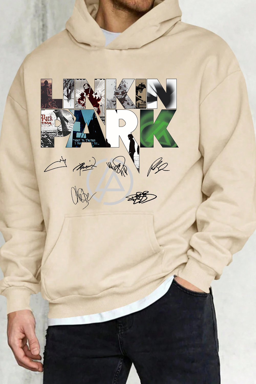 L P Albums -MEN Hoodie