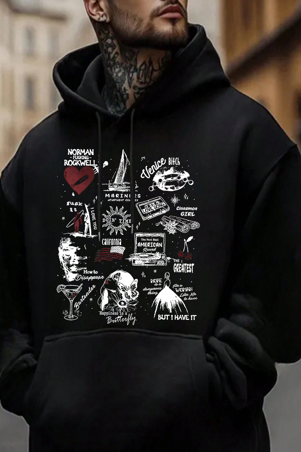 Lana Del Rey NFR album Versions Men Hoodie