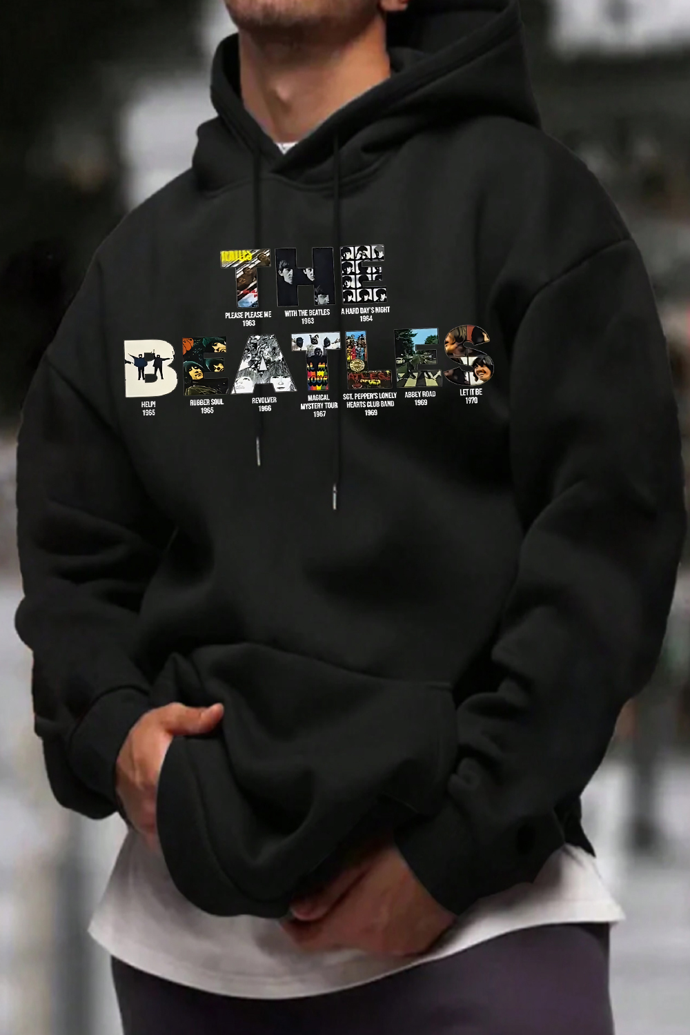 The Beatles Album men hoodie