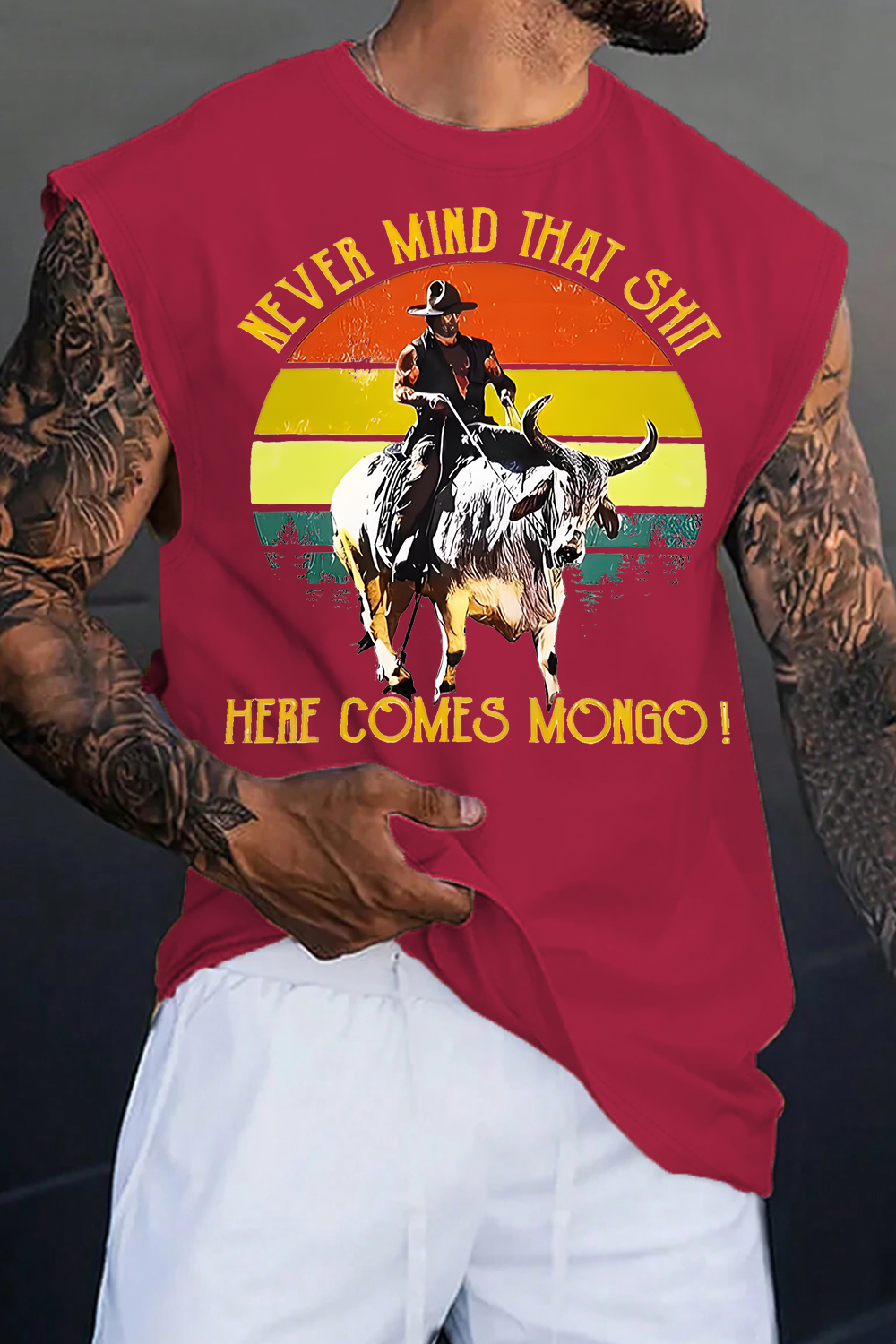 blazingsaddles Men's vest