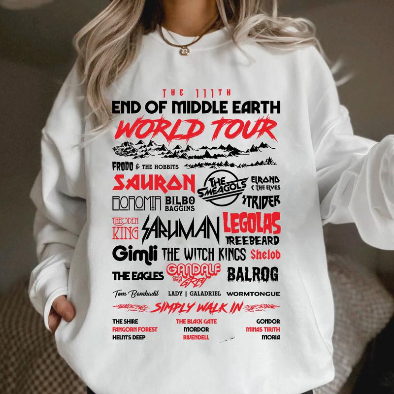 LOTR End of Middle Earth Sweatshirt For Women
