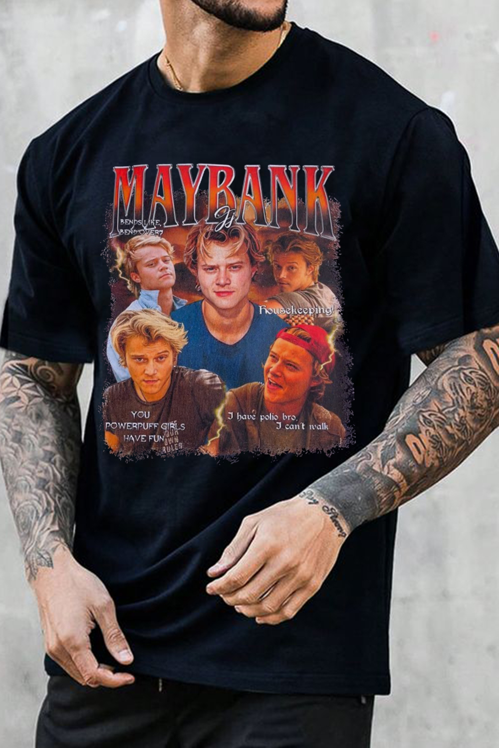 Film And Tv Artist Personalized Round Neck Short Sleeve T-Shirt