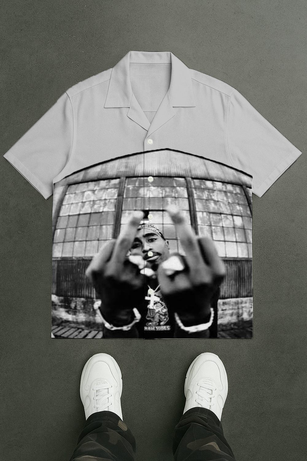 tupac short sleeve shirt
