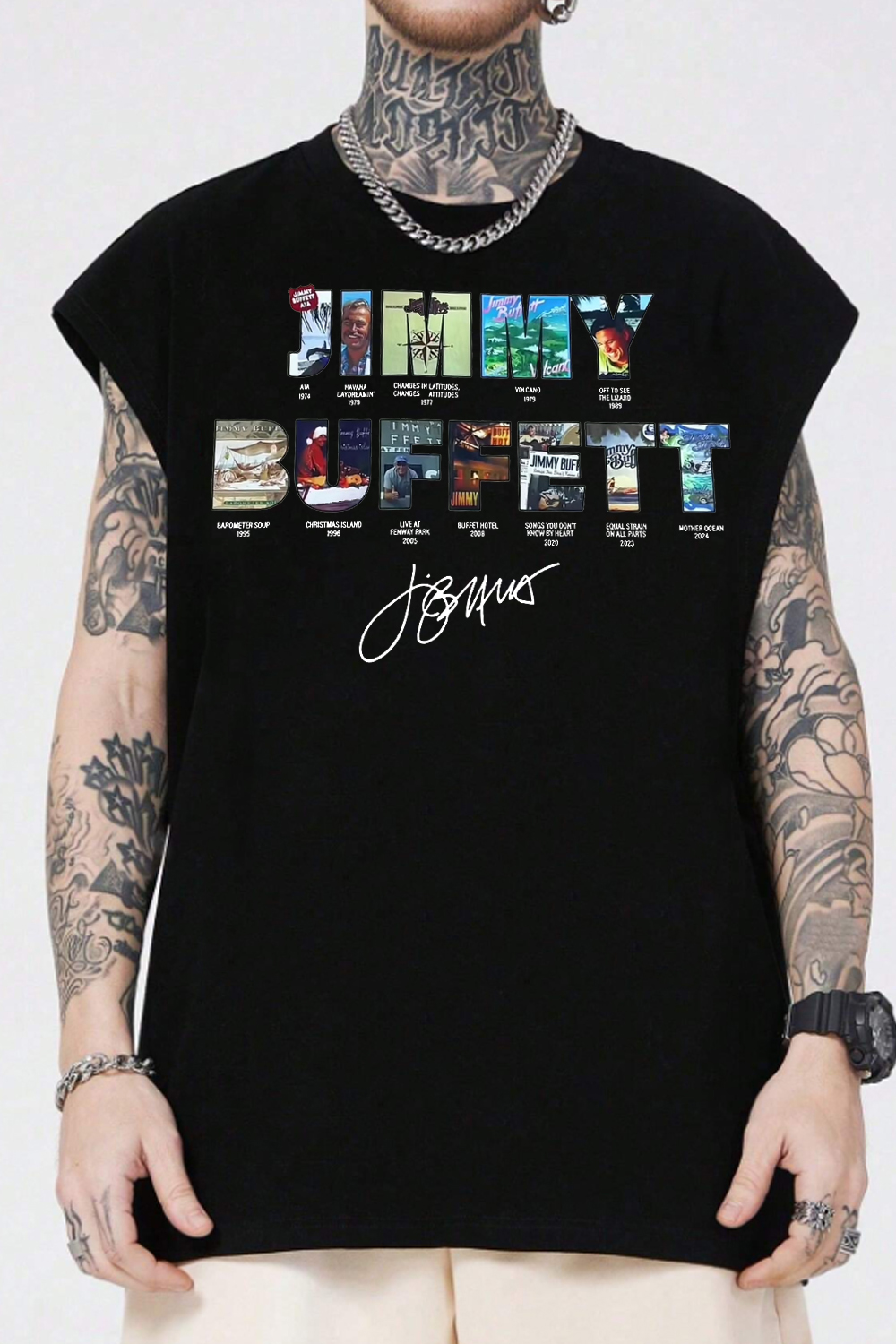 Jimmybuffett Men Tank