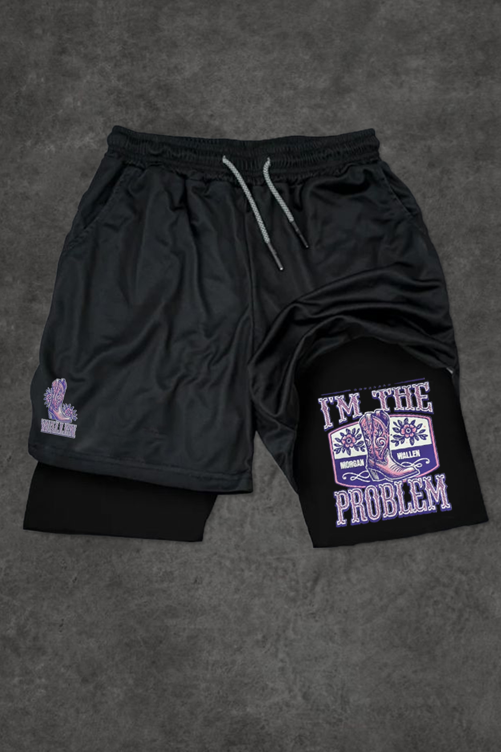 morganwallen music fans casual shorts