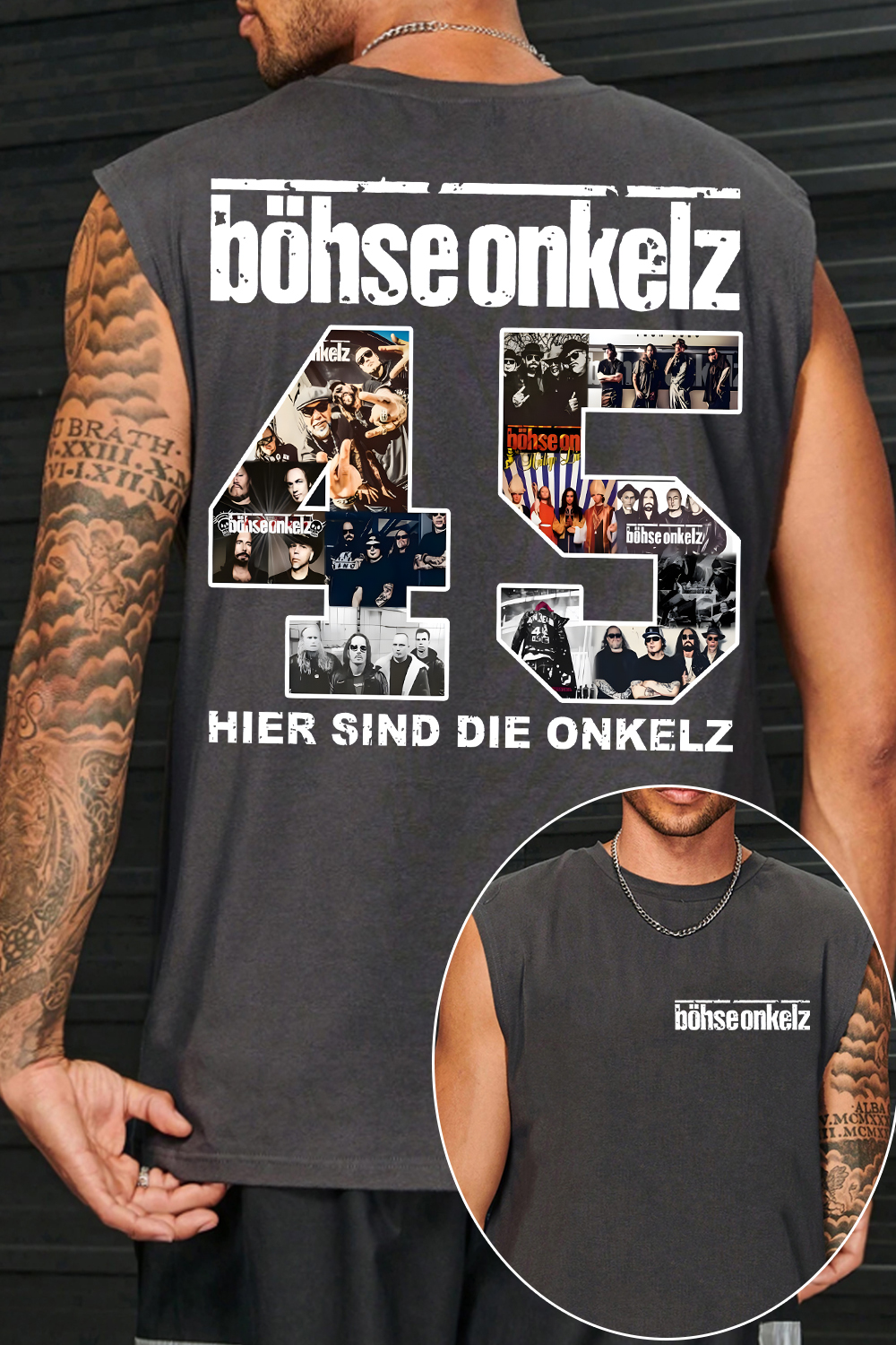 Böhse Onkelz Vest Für Echte Fans 