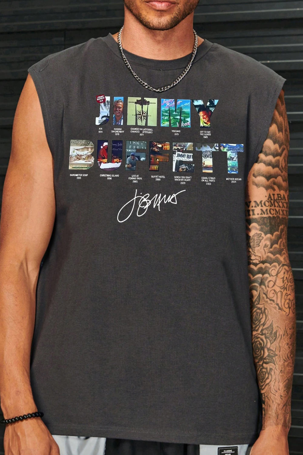 Jimmybuffett Men Tank