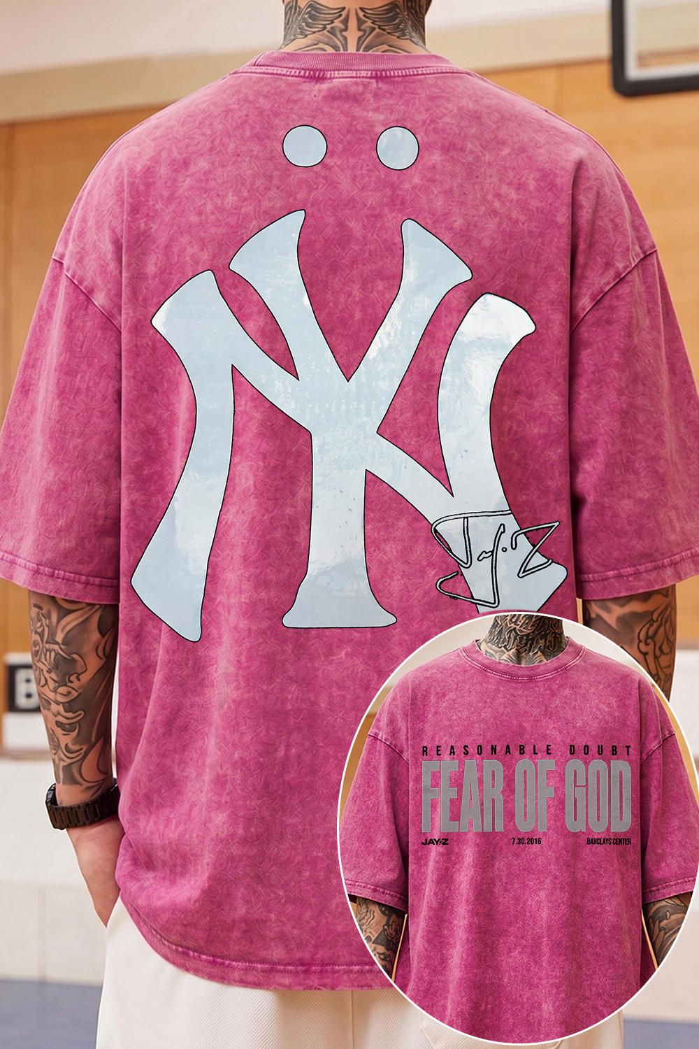 Jayz Concert Washed Cotton Tee