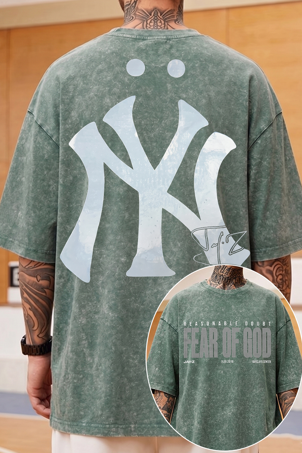 Jayz Concert Washed Cotton Tee