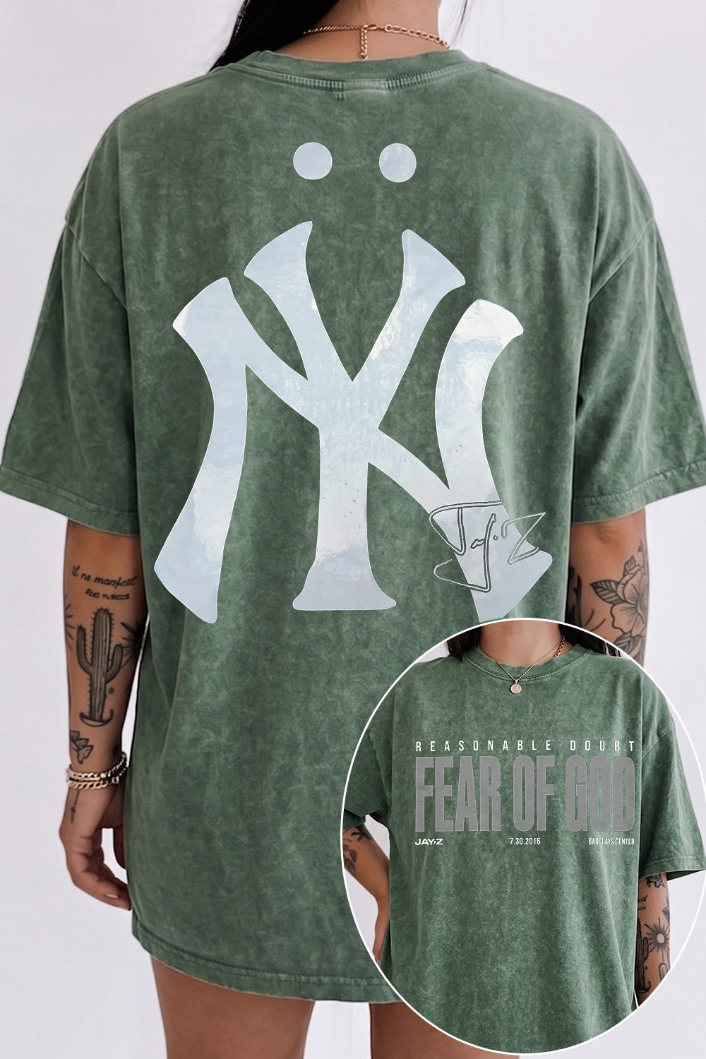 Jayz Concert Washed Cotton Women Tee