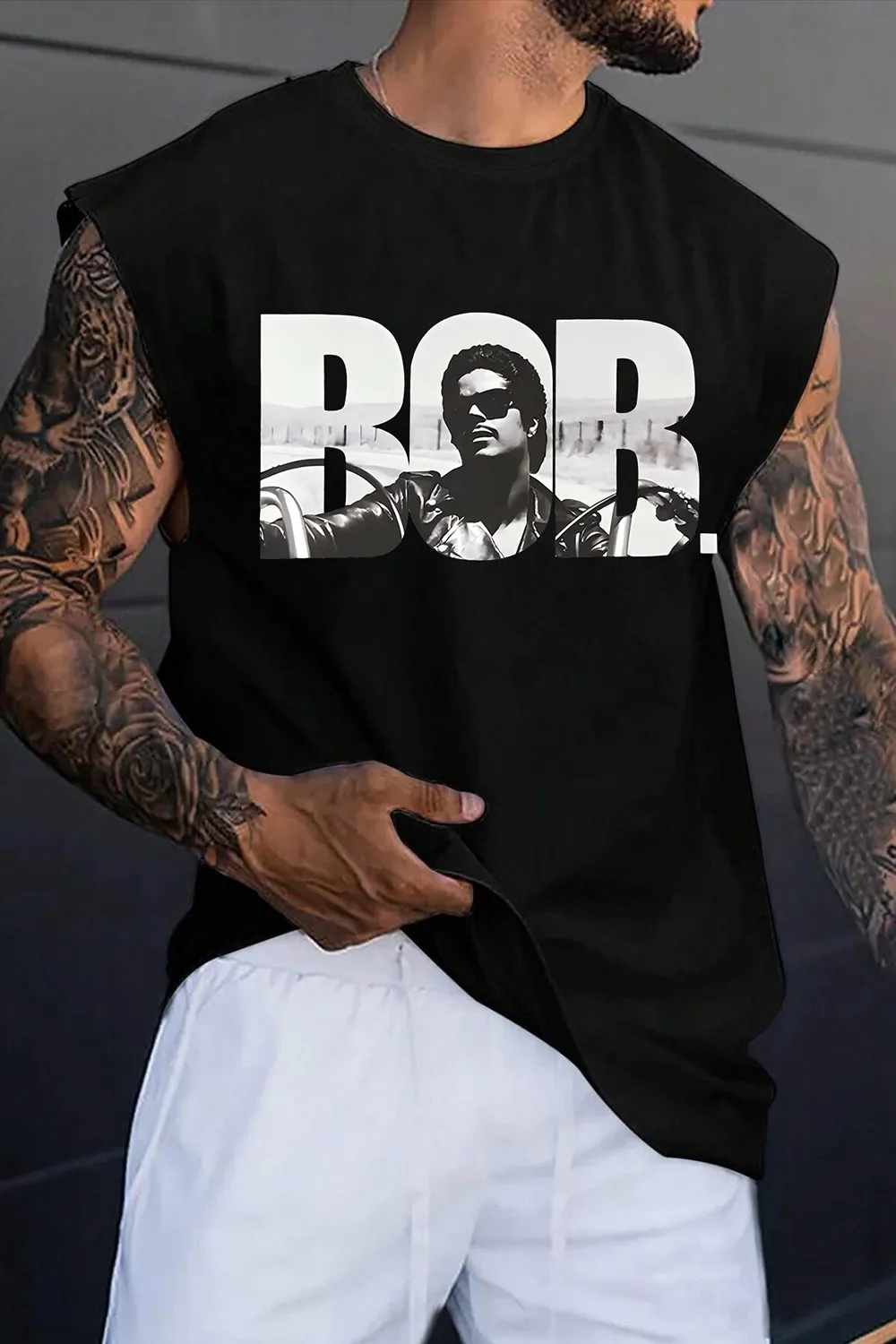 Trendy La bamba Movie Ritchie BOB Tank Tee For Men