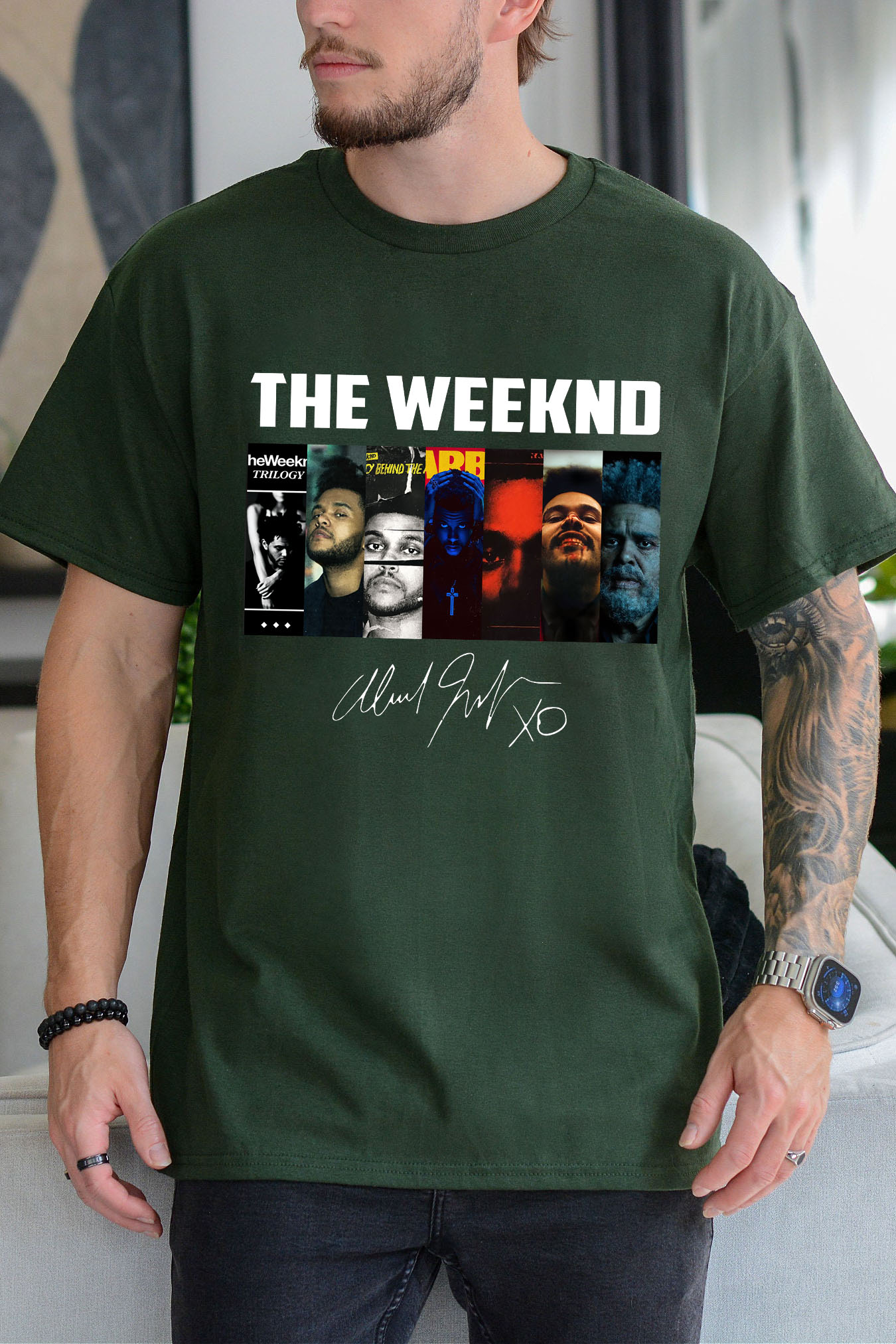 The Weeknd Albums Collection Shirt, Vintage The Weeknd Men Shirt