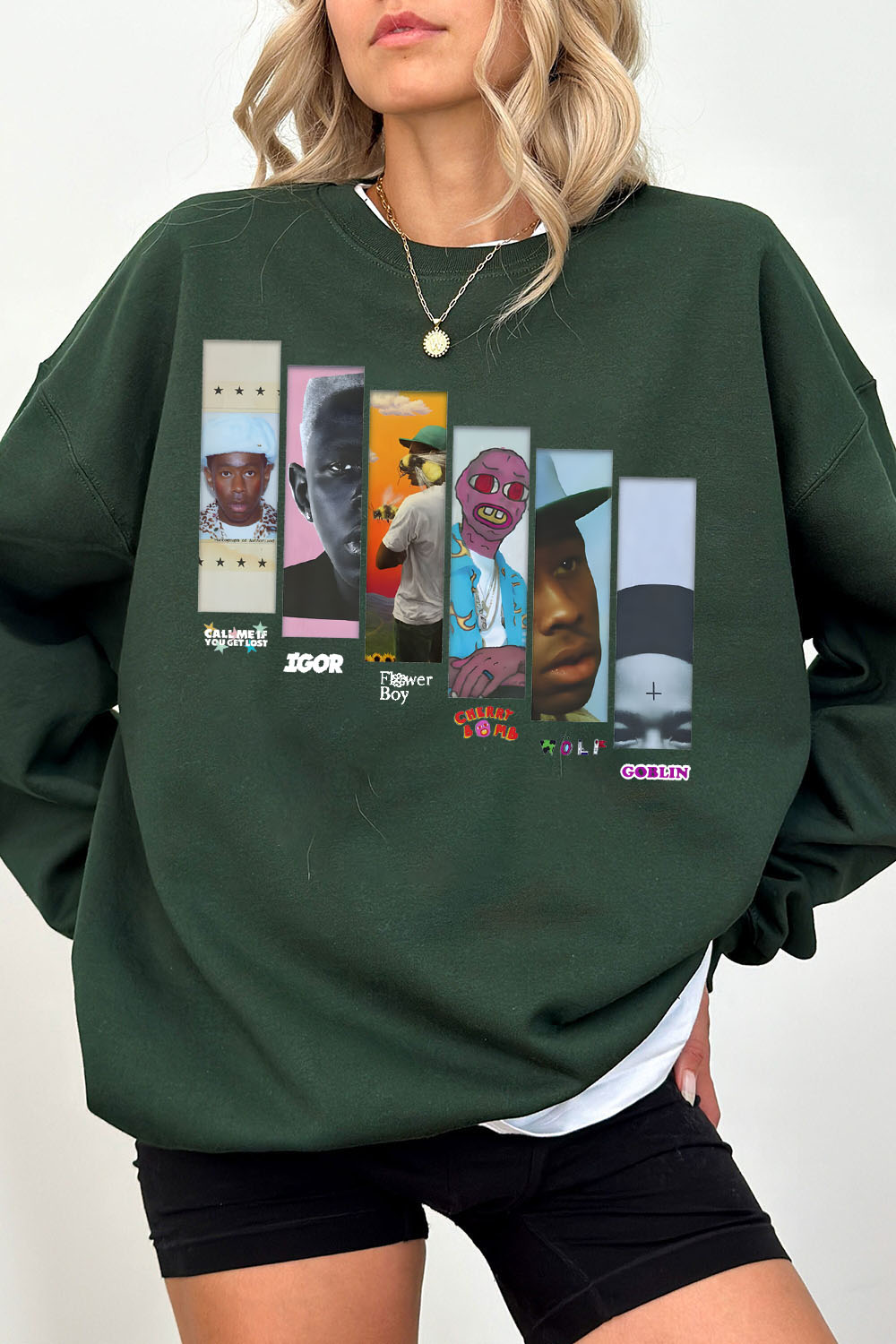 Tyler Merch – Albums Version 9 – Sweatshirt
