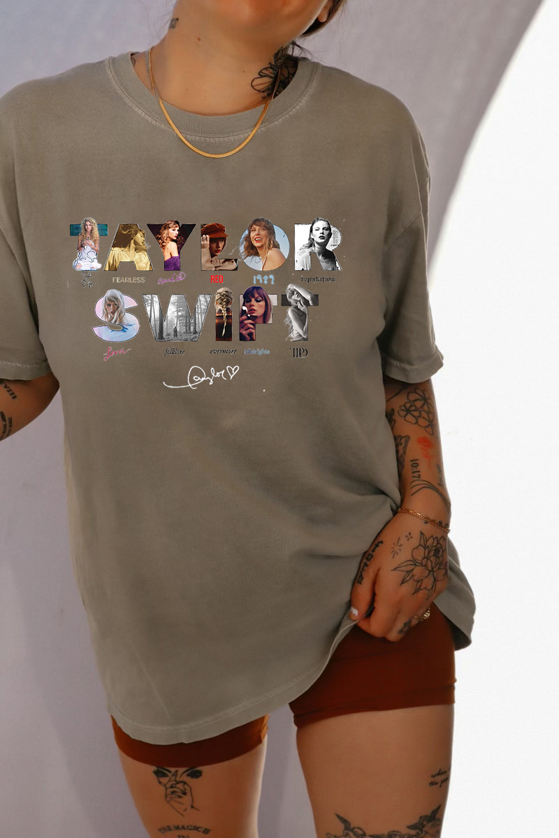 Taylor Swift Album Cover Shirts