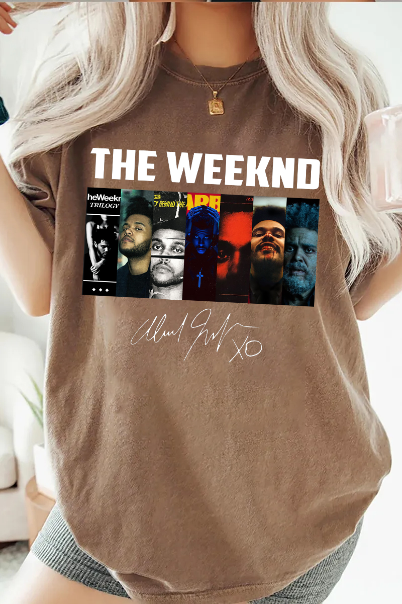 The Weeknd Albums Collection T-Shirt