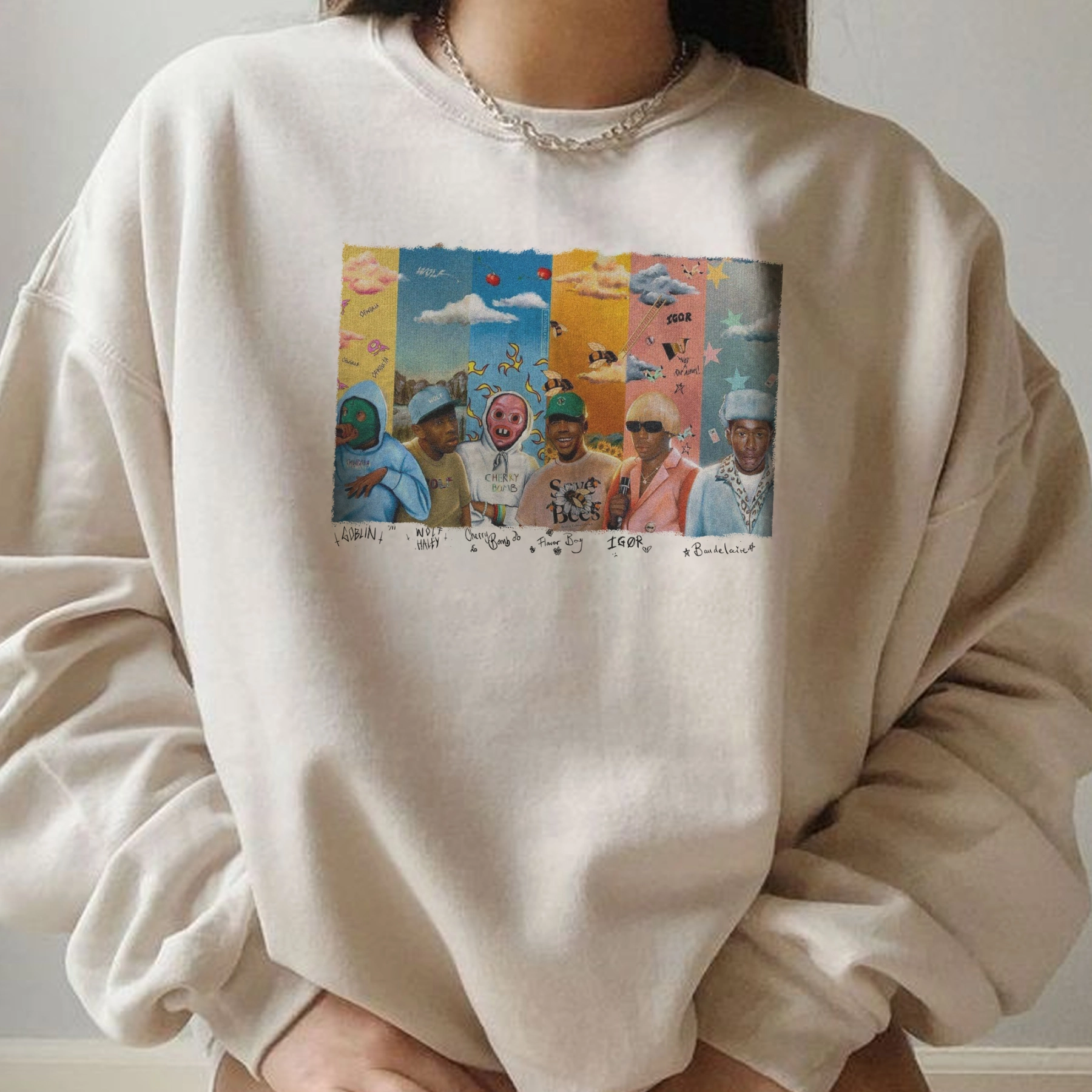 Tyler Albums Version 3 Sweatshirt - Women
