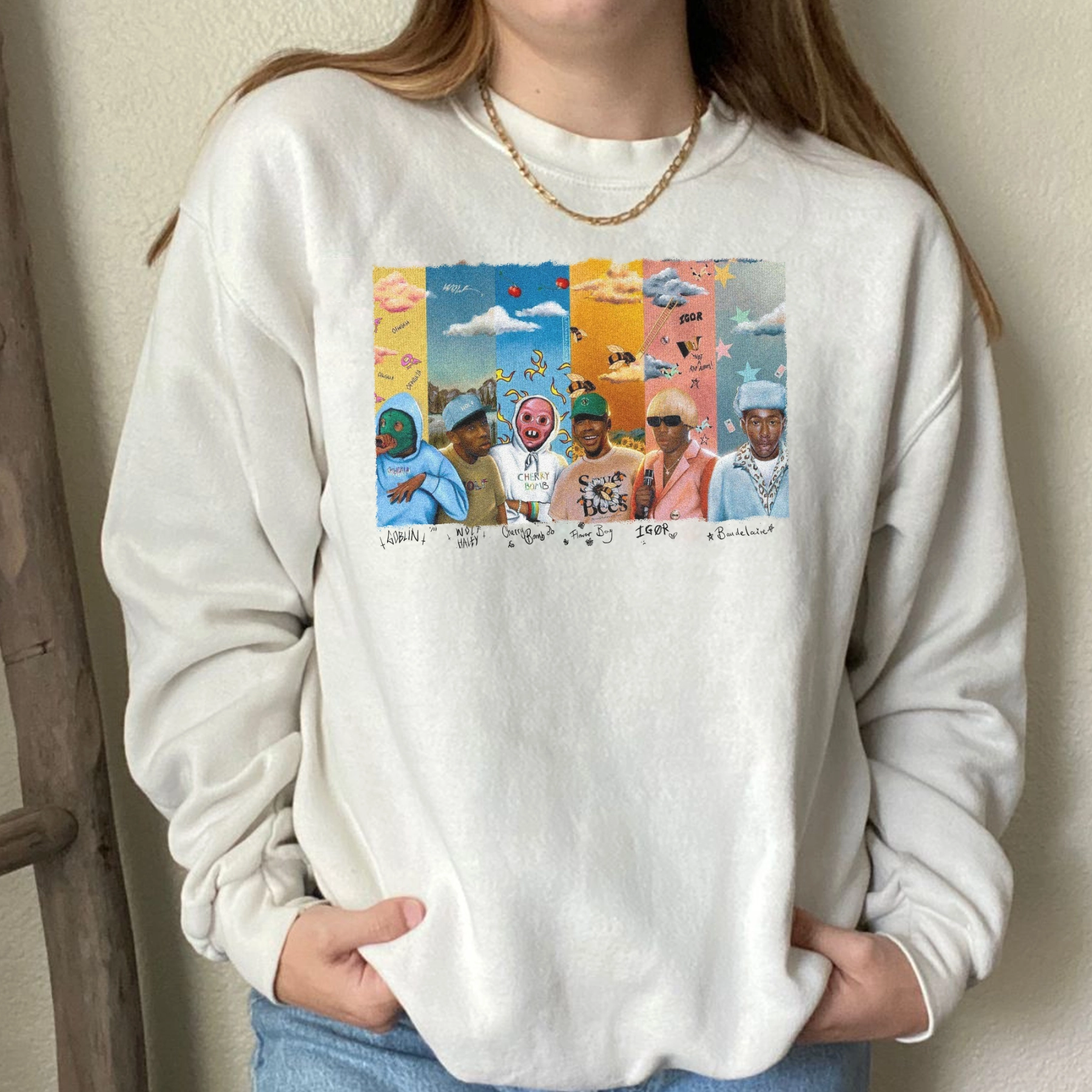 Tyler Albums Version 3 Sweatshirt - Women